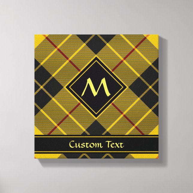 Toile Clan Macleod de Lewis Tartan (Recto)