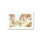 Classic Winnie la scène d'aquarelle Pooh et Pals