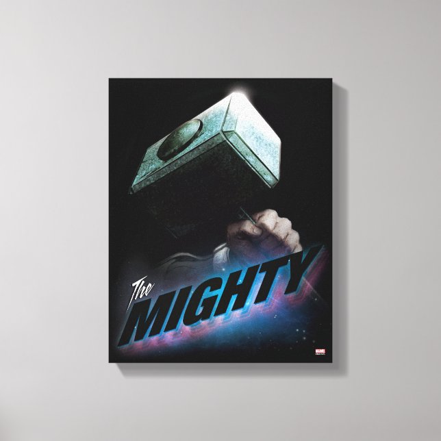 Toile Classiques Avengers | Graphisme audacieux du marte (Recto)