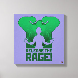 Toile Classiques Avengers Hulk "Libérez la Rage"