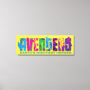 Toile Classiques Avengers   Logo de personnage des Aveng