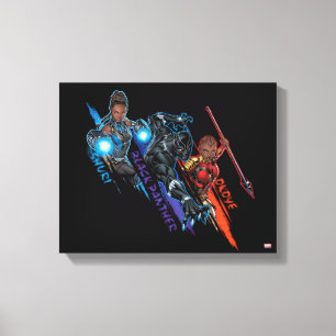 Toile Classiques des Avengers   Équipe de Black Panther