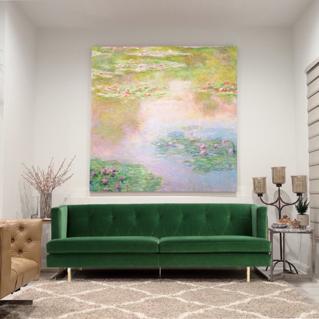TOILE | Claude Monet (40"x40") Nymphéas (Créateur téléchargé)