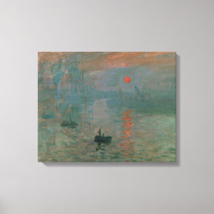 Toile Claude Monet - Impression, lever de soleil