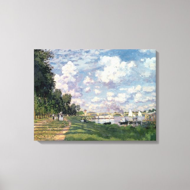 Toile Claude Monet | La Marina à Argenteuil, 1872 (Recto)