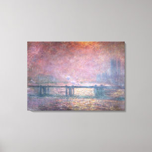 Toile Claude Monet   La Tamise à Charing Cross, 1903