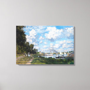 Toile Claude Monet - Le bassin à Argenteuil