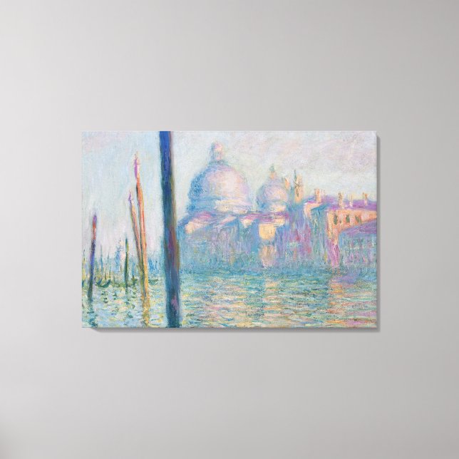 Toile Claude Monet Le Grand Canal (Recto)