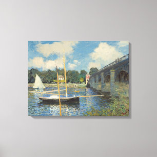 Toile Claude Monet   Le pont d'Argenteuil