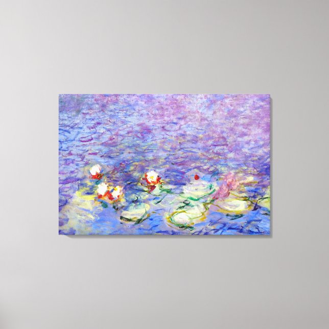 Toile Claude Monet - Lys d'eau (Recto)