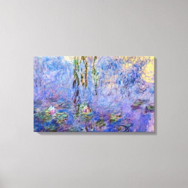 Toile Claude Monet - Lys d'eau (Recto)