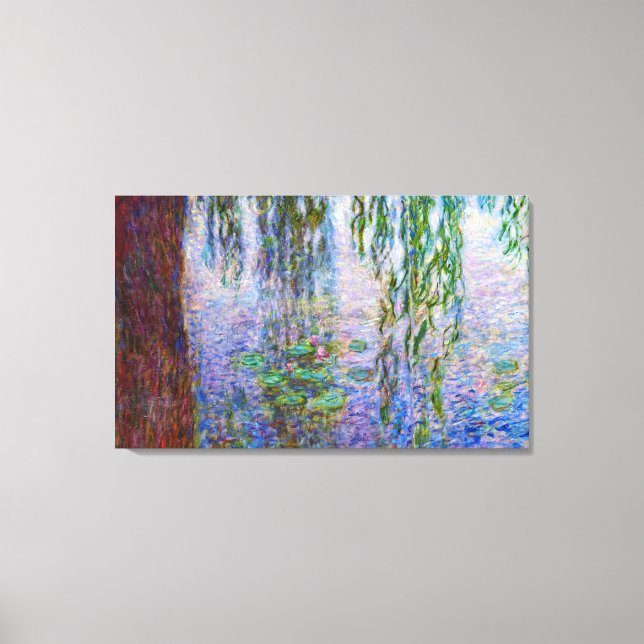 Toile Claude Monet - Lys d'eau (Recto)