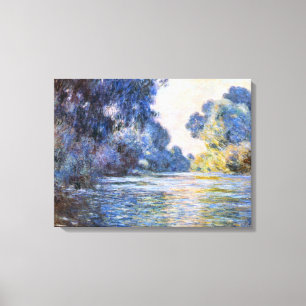 Toile Claude Monet, matin sur la Seine à Giverny