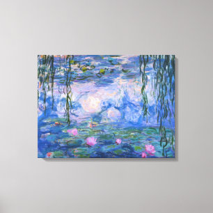 Toile Claude Monet - Nappes d'eau, 1916 Imprimer