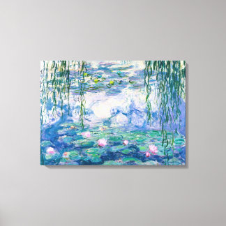 Toile CLAUDE MONET - Nénuphars
