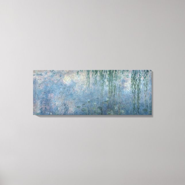 Toile Claude Monet | Nénuphars : Willows pleurs, 1914 (Recto)