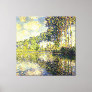 Toile Claude Monet - peupliers sur l'Epte