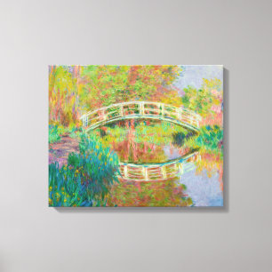Toile Claude Monet - Pont Japonais, Giverny
