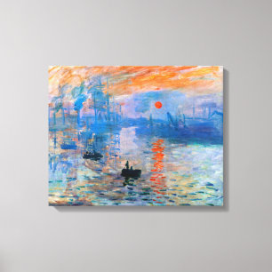 Toile Claude Monet Sunrise