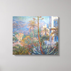 Toile Claude Monet - Villas à Bordighera