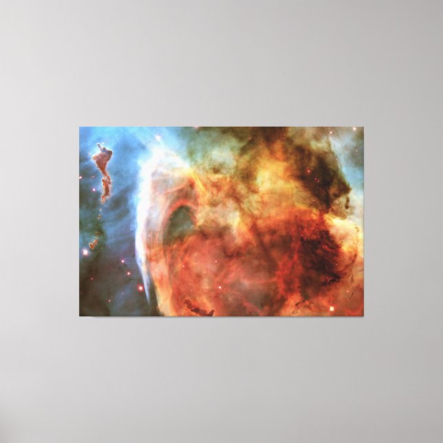 Toile Clavier Nebula Doigt médian de Dieu Carina Nebula (Recto)