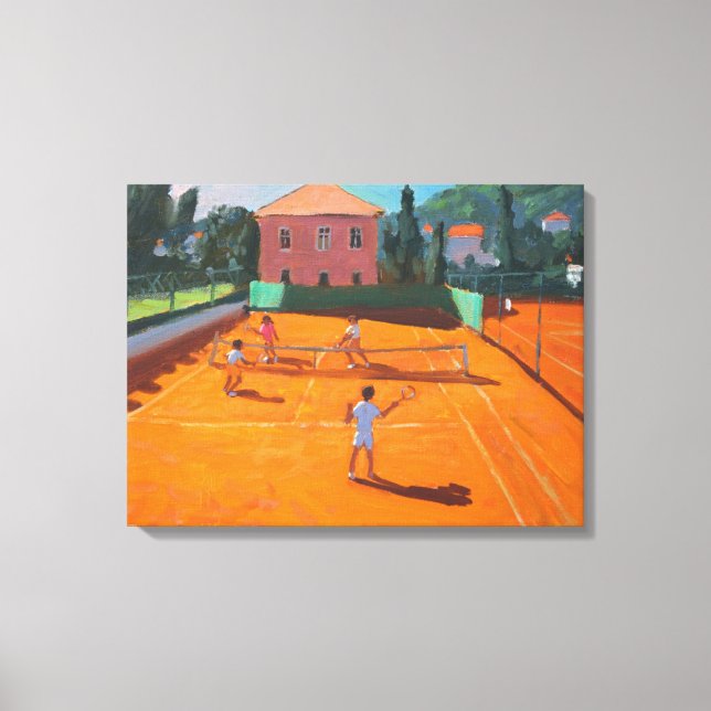 Toile Clay Court Tennis Lapad Croatie 2012 (Recto)
