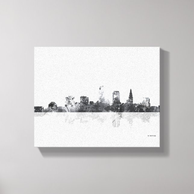TOILE CLEVELAND, OHIO SKYLINE (Recto)