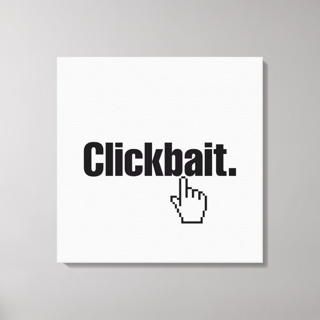 Toile Clickbait. (Recto)