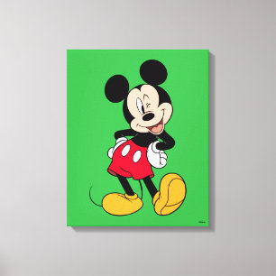 Toile Clin d'œil de Mickey Mouse