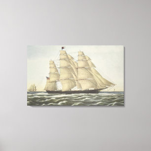 Toile Clipper Ship
