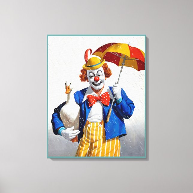 Toile clown 1 (Recto)