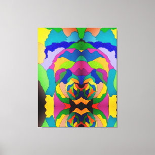 Toile clown déplaisant