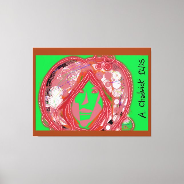 Toile Clown Steampunk  (Recto)