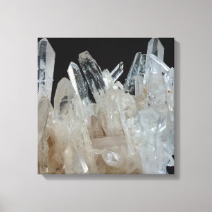 Toile Cluster Crystal Energy Quartz