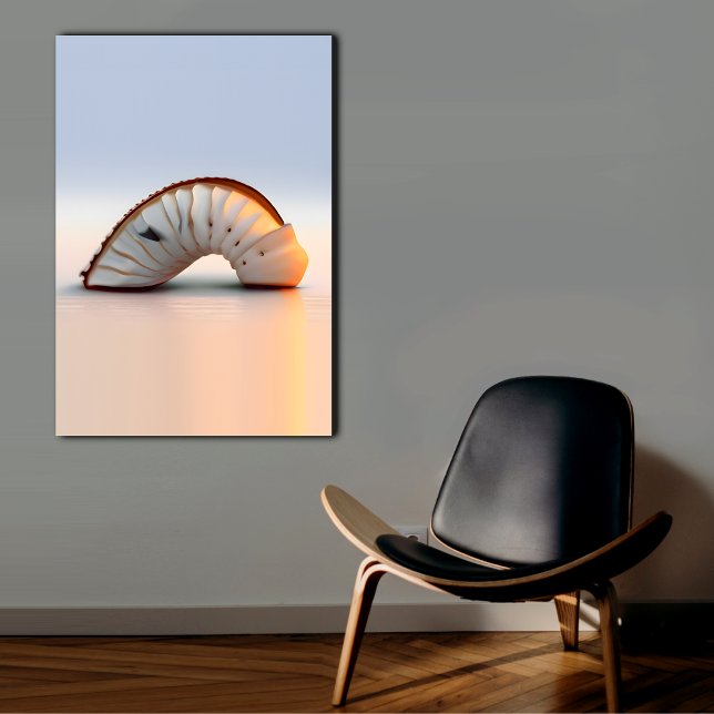 Toile Coastère Salon Mur Art Seashell (Créateur téléchargé)