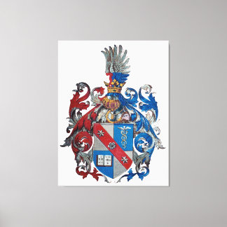 Toile Coat of Arms of the Ludwig Von Mises Family