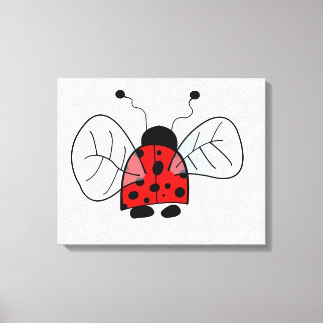 Toile Coccinelle (Recto)