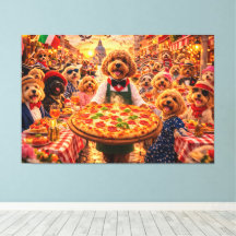 Cockapoo Art de rue italien - Art de luxe