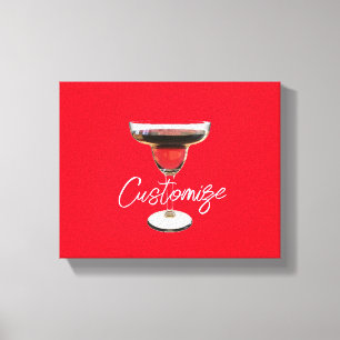 Toile Cocktail Big Red Margarita Boire Thunder_Cove