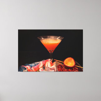 Toile Cocktail Maracuja Grenatapfel