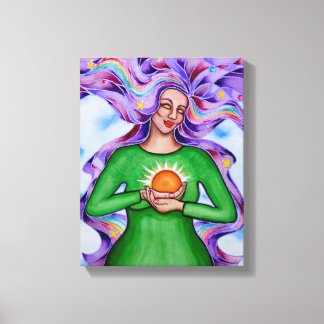 Toile Coeur de guérison 3 par Rita Loyd