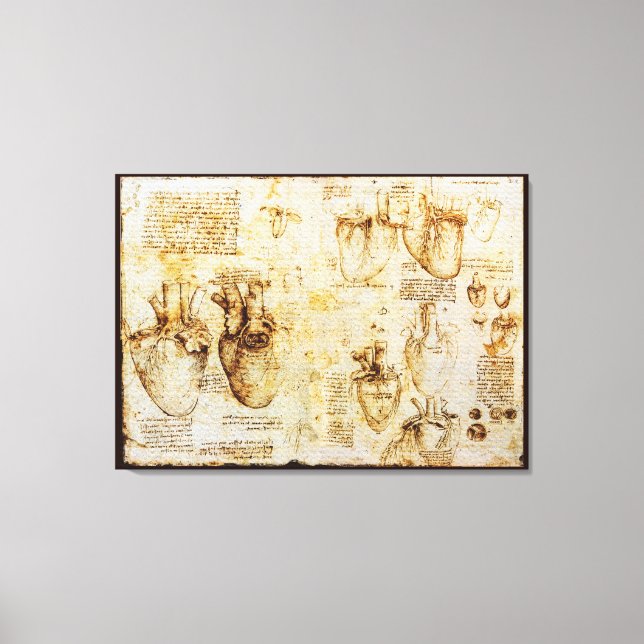 Toile Coeur Et Ses Bateaux De Sang, Sepia (Recto)