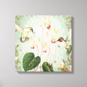 Toile Colibris Vintages