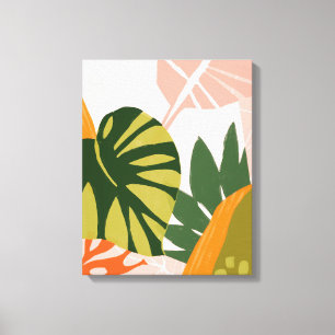 Toile Collage Jungle I