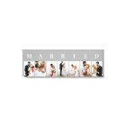 Collage photo MARIÉ 7 photo gris et blanc