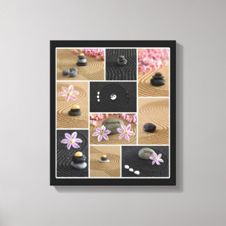 Toile Collage zen