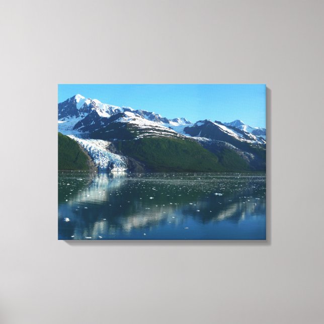 Toile College Fjord II Belle photographie de l'Alaska (Recto)