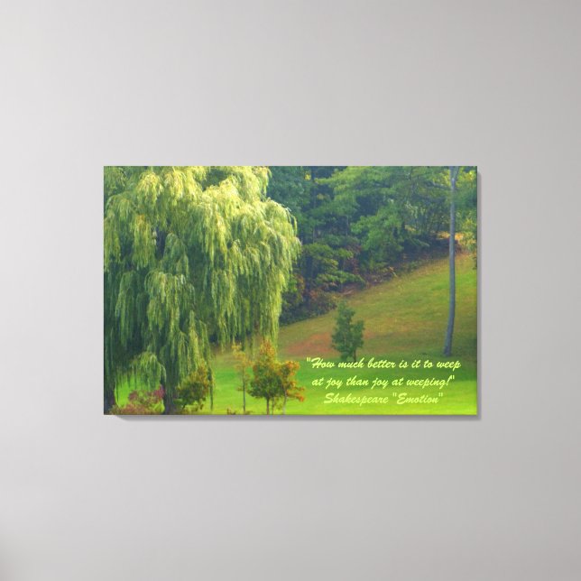 Toile Colline du Willow Tree de Weight (Recto)