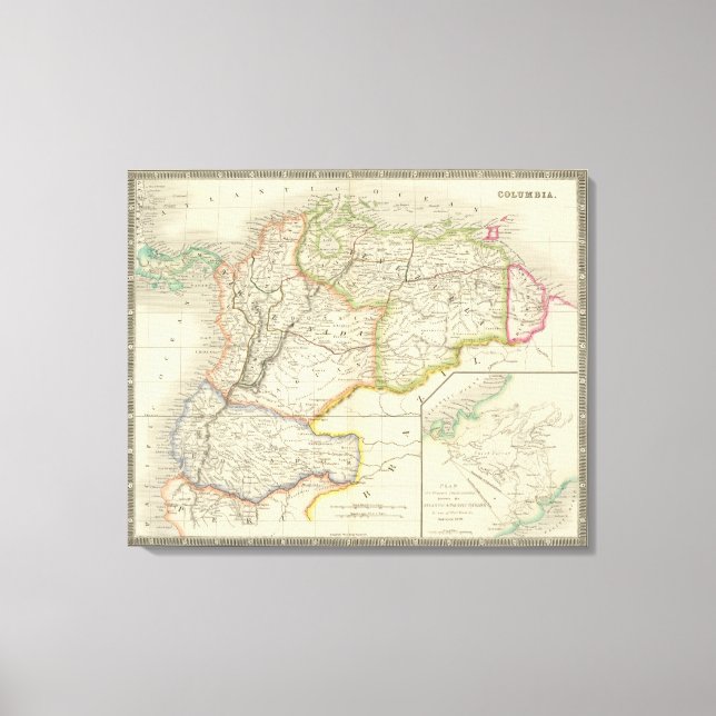 Toile Colombie (Recto)