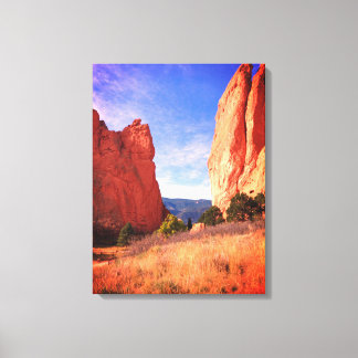 Toile Colorado Garden of the Gods Red Cliffs Park